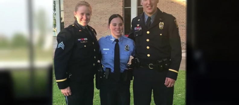 Woman rescued by cop as a child becomes Galveston police officer