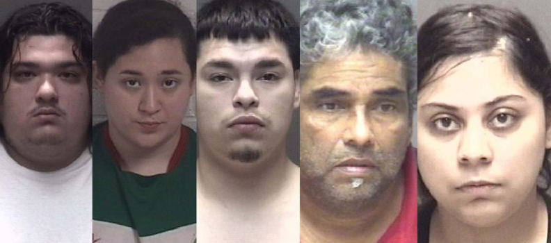 5 people arrested after drugs and weapons recovered during 3 separate busts in Galveston